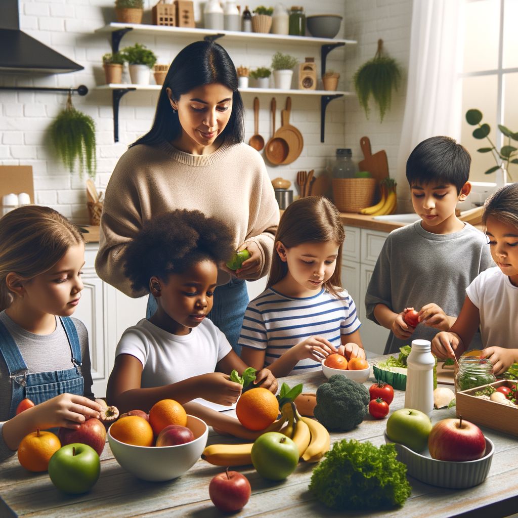 Teaching mindful eating skills to children